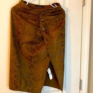 COPY - Zara animal print skirt,NWOT